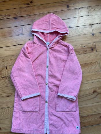 Peignoir rose Petit Bateau 6 ans