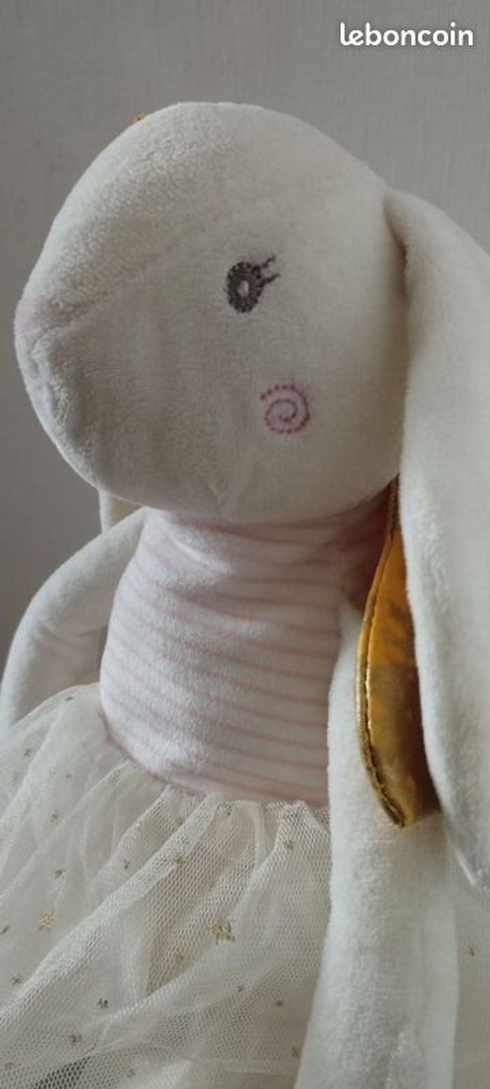 Peluche Lapin ange Atmosphera - photo numéro 5