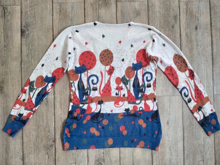 Joli pull femme Chats taille 38/40 - photo numéro 3