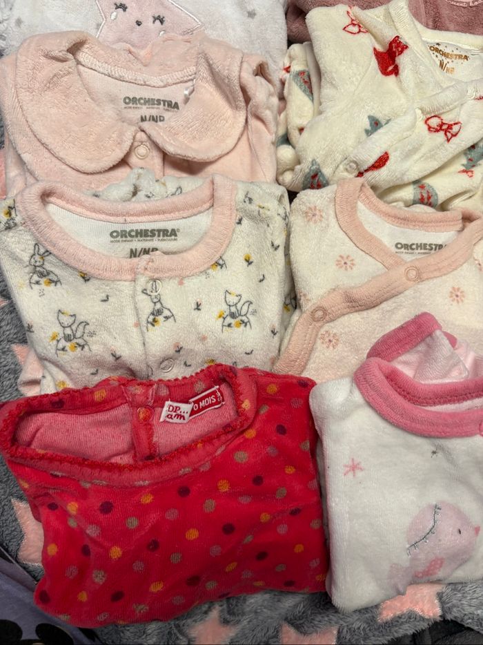 Lot de 9 pyjama fille - photo numéro 2