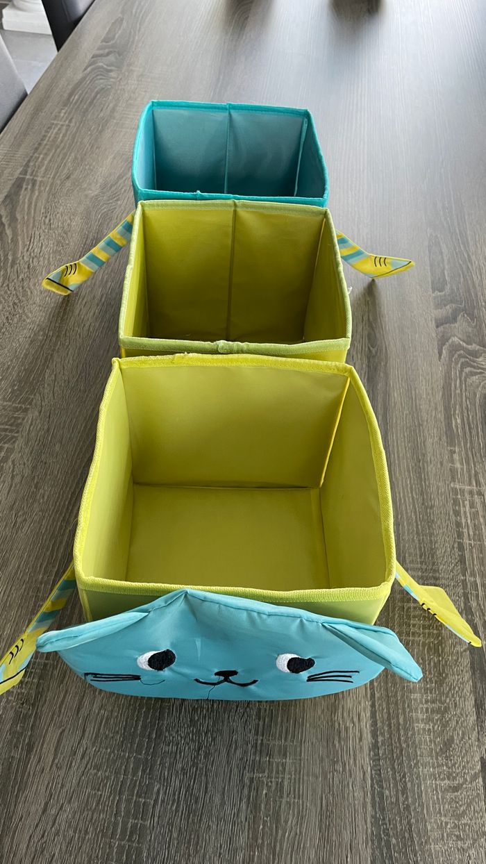 Boîtes de rangement. Caisses en toile - photo numéro 3