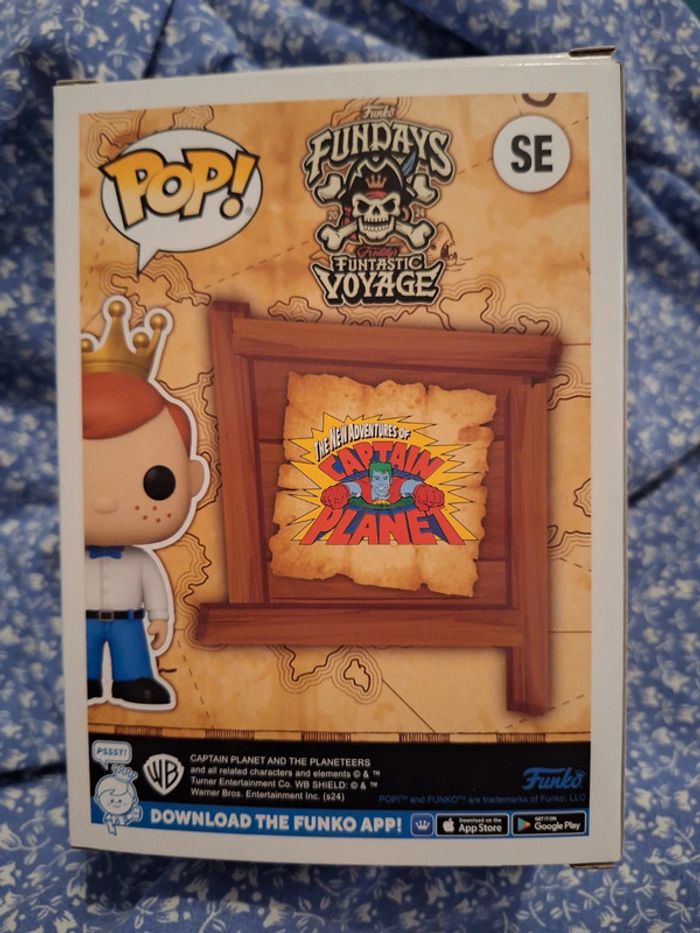 Funko pop freddy funko as captain planèt - photo numéro 2