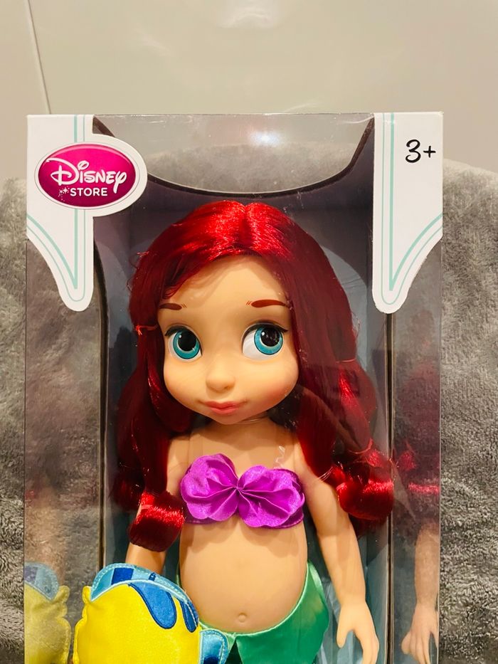 Véritable poupée animator Disney ariel la petite sirène - photo numéro 2
