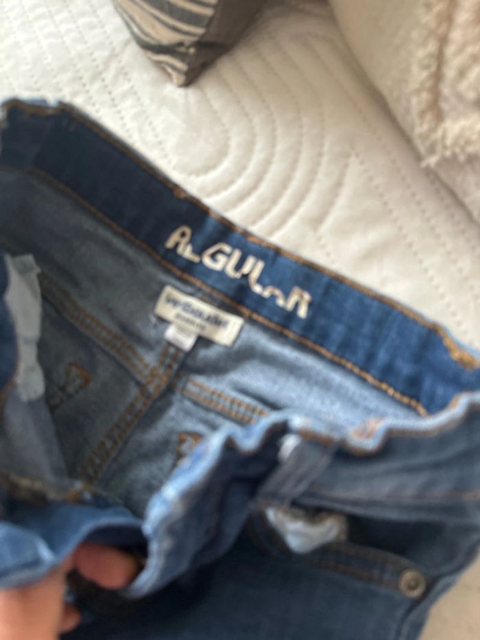 Jeans bleu fille verbaudet regular 7 ans - photo numéro 5