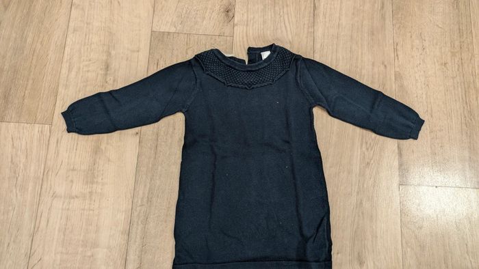 Robe Pull Bleu Marie 12-18 Mois - photo numéro 2