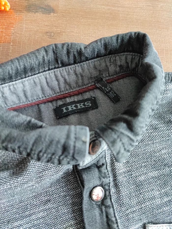 Polo gris IKKS - photo numéro 5