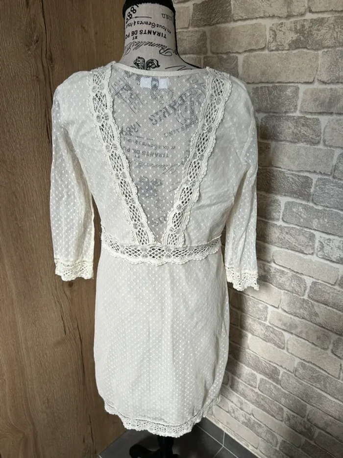 Robe vintage bohème romantique taille 40 - photo numéro 4