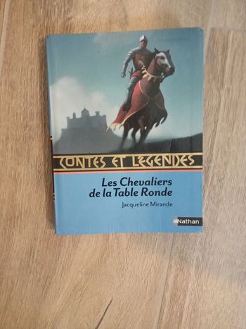 Livre les chevaliers de la table ronde Nathan
