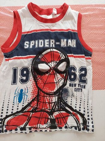 Débardeur spiderman 5ans