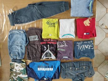 Lot 13 vêtements 4 ans garçon
