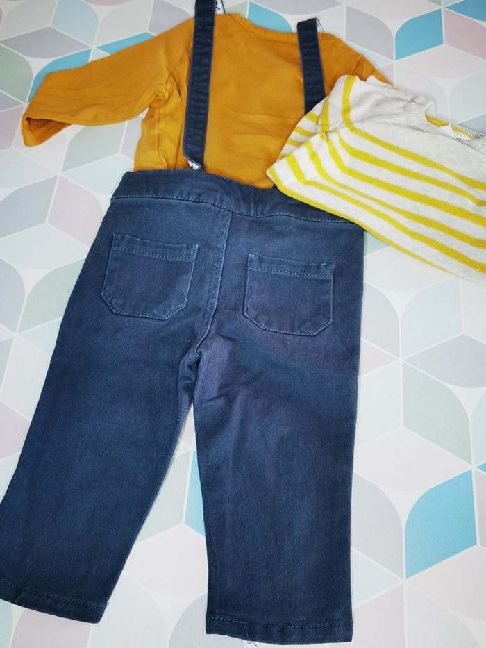 D3787 - ensemble garçon 12 mois - photo numéro 2