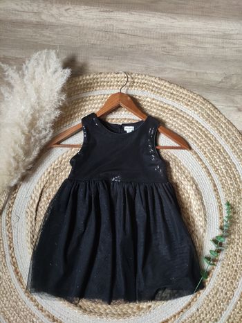 Robe noir a paillettes 🌸🎊