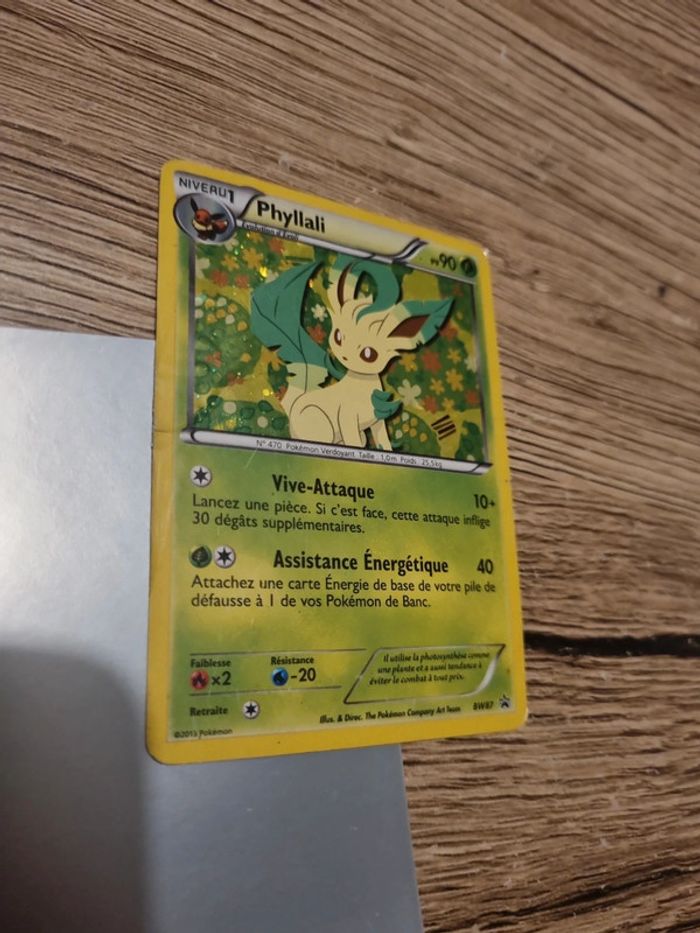 Carte pokémon phyllali promo BW87  fr année 2013 - photo numéro 2