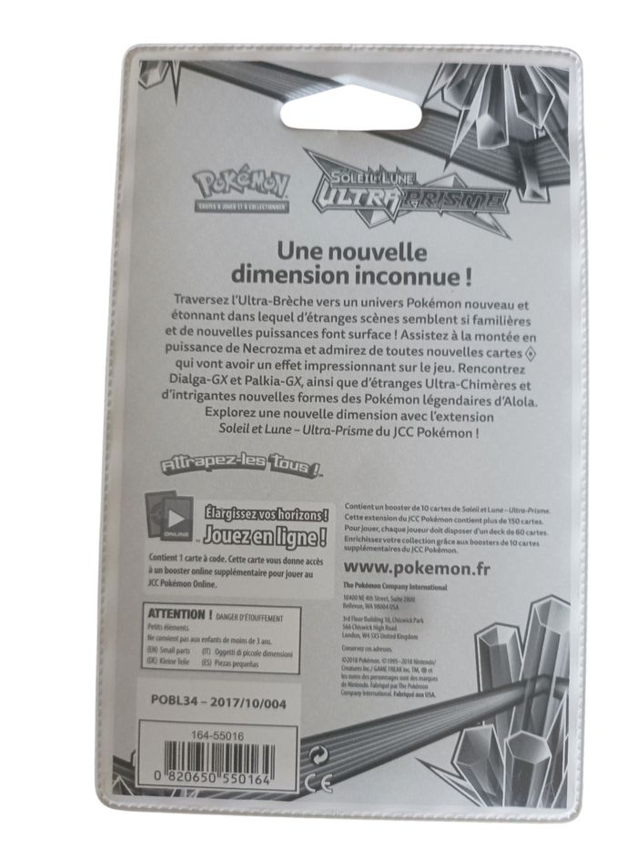 Booster Pokémon 🇨🇵 sous blister ultra prisme - photo numéro 2