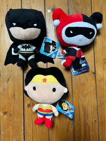Lot peluches DC Comics neuves