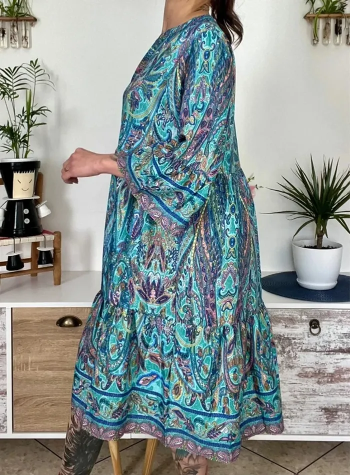 SOLDE  Robe bohème taille S/M - sweet girl - neuf - photo numéro 3