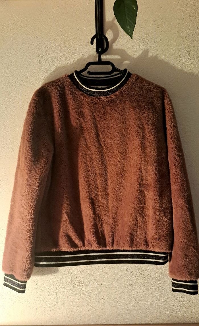 Pull effet fourrure tout doux