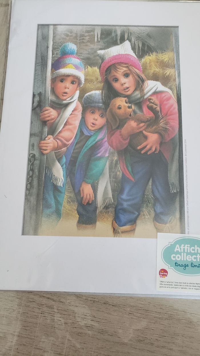 Affiche Martine collector