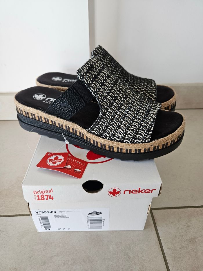 Mules femme Rieker 39 neuves