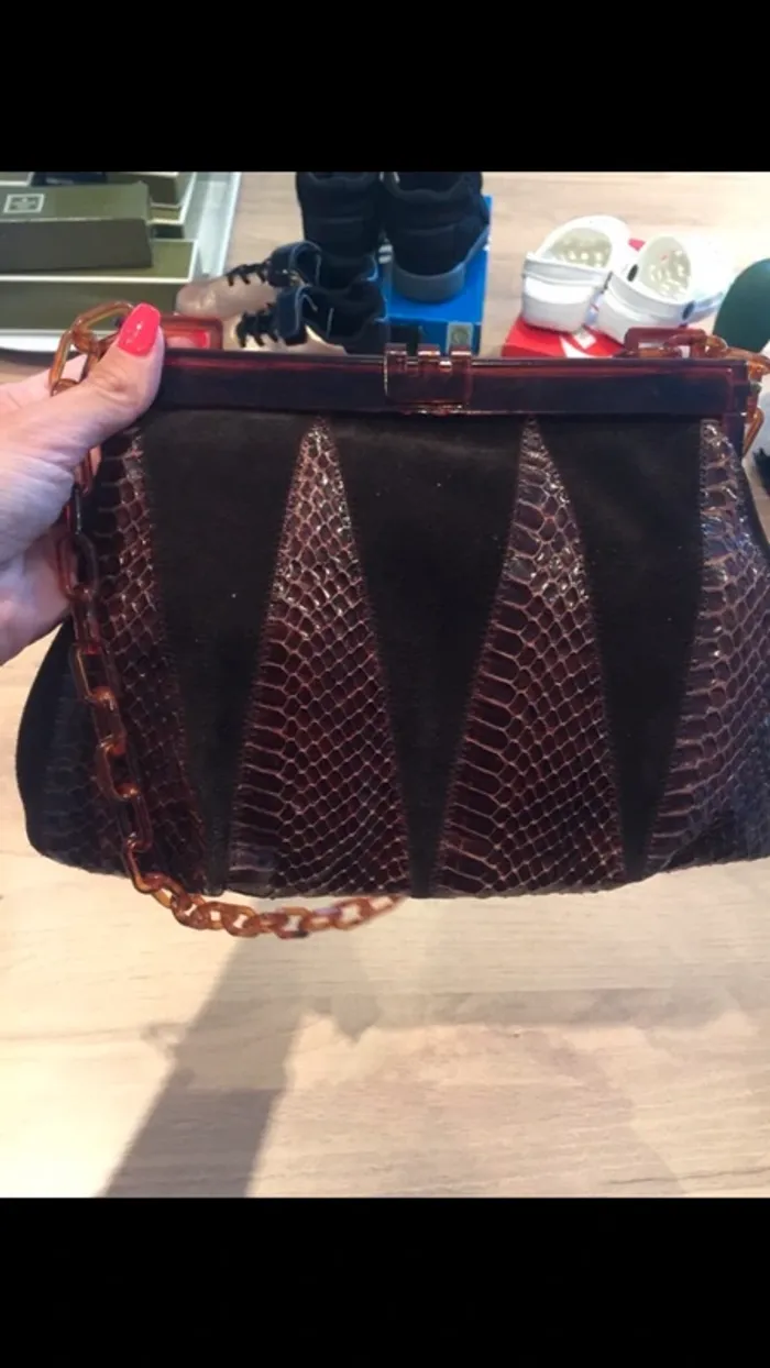 Sac pochette vintage super classe - photo numéro 4
