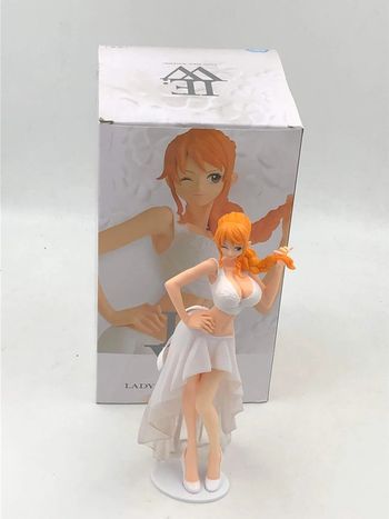 Figurine Nami One piece Wedding Lady Edge Collection Version Blanche Banpresto