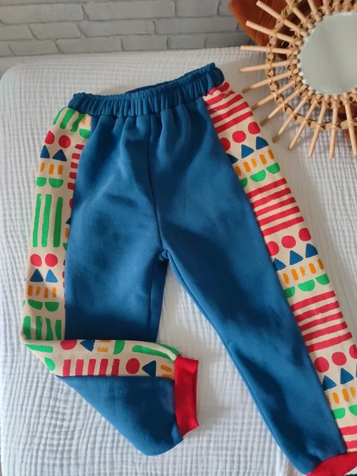 Bas de jogging coloré Gamin Gamine x Charlotte Priou 6/7 ans - photo numéro 1