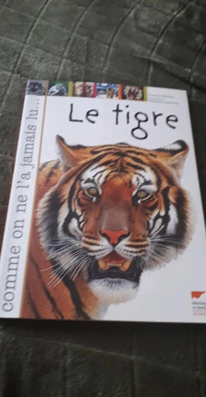 Superbe lot d' ouvrages animalier / Le Tigre / L' éléphant / Jeunesse. - photo numéro 3