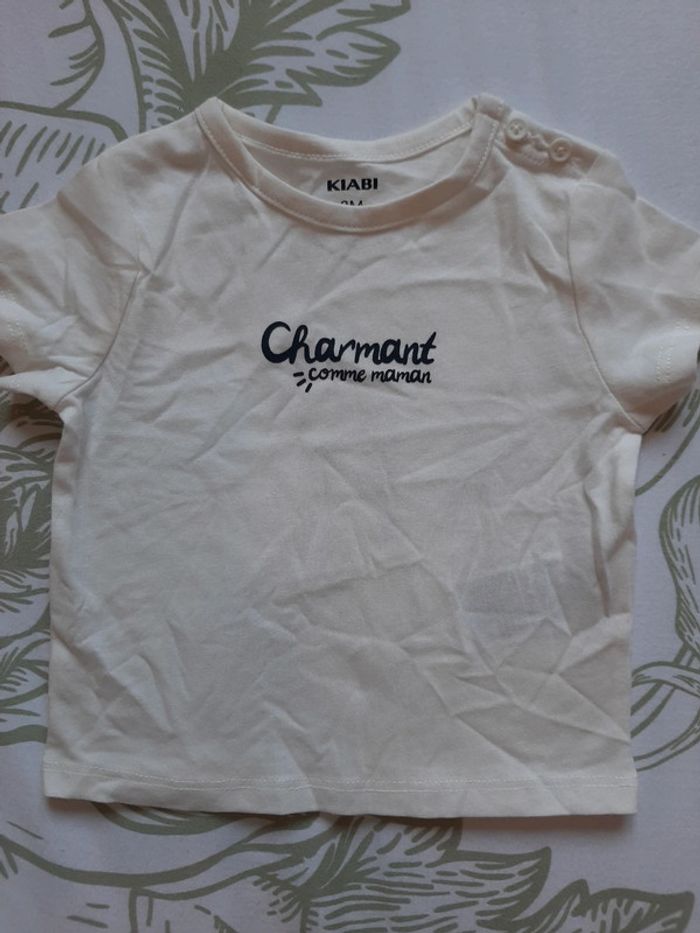 Tee-shirt manche courte 3mois
