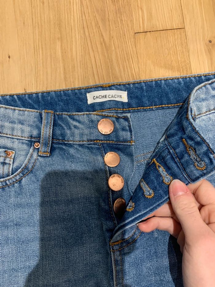 Jupe en jean taille XS neuve - photo numéro 2