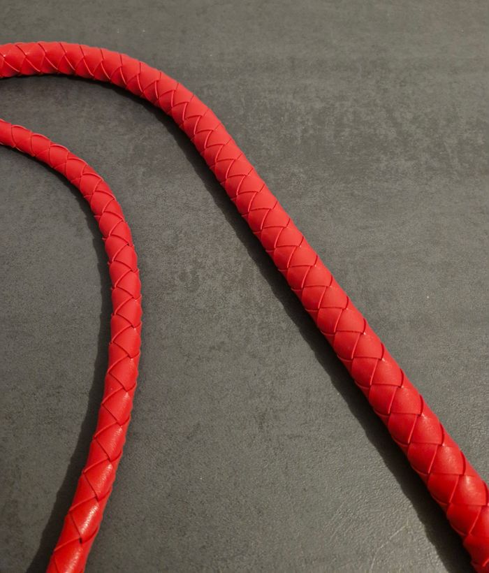 Fouet en cuir véritable (195cm) - photo numéro 4
