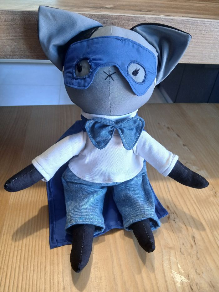 Doudou chat super hero - photo numéro 8