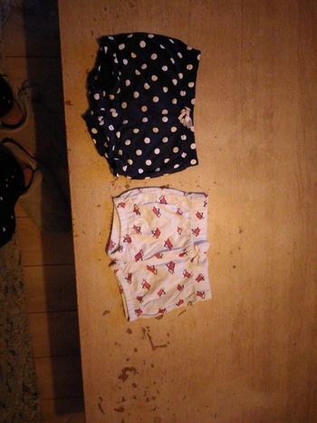 2 shorts 6 mois