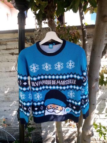 pull de noël  Olympique de Marseille OM