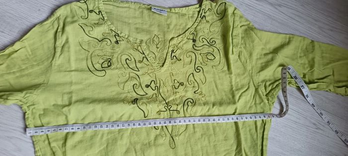 Haut manches mi longue taille L en très bon état Allyer femme - photo numéro 15