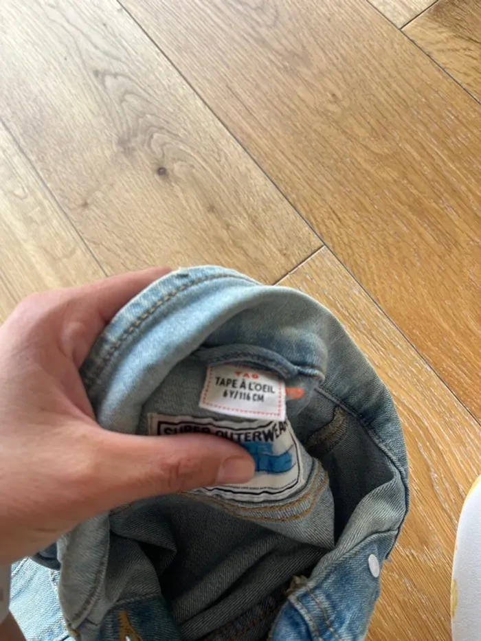 Veste en jean tao - photo numéro 3