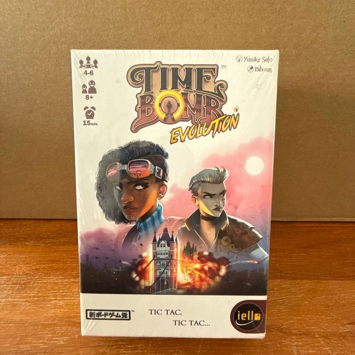 Jeux de société Time bomb évolution