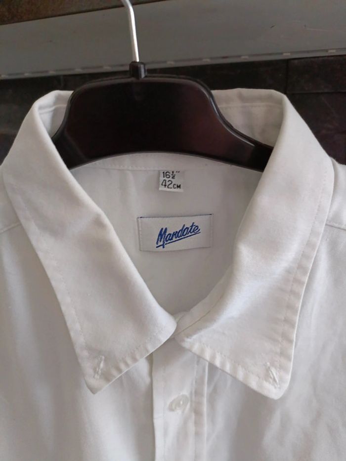 Chemise blanche Mandate - photo numéro 2