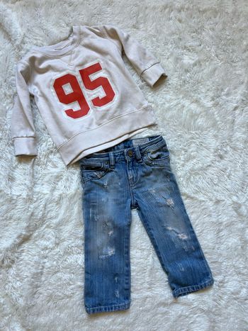 Ensemble Pull + Jean « Diesel » Taille 12 mois