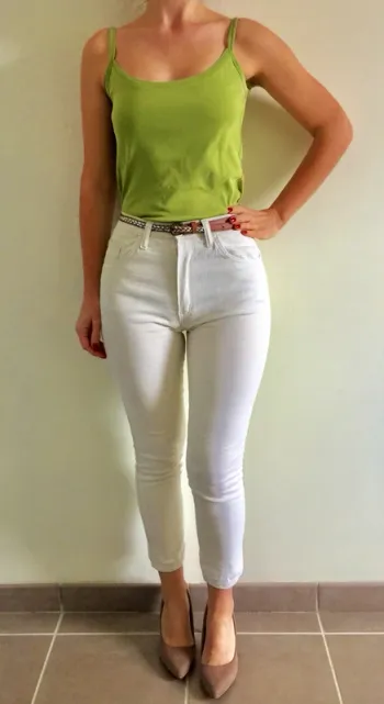 Débardeur vert pomme