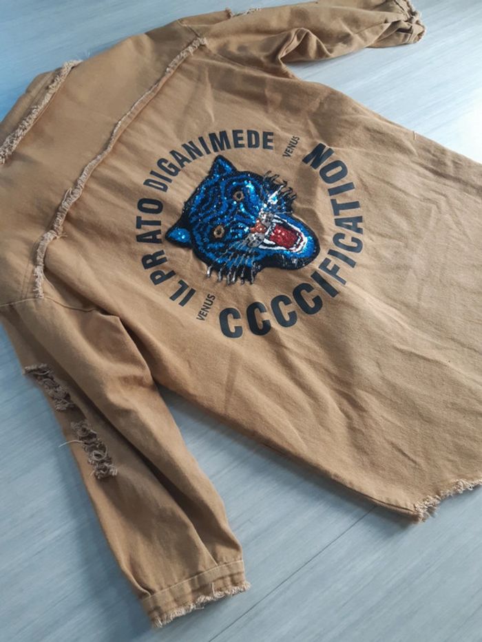 Veste chemise femme tigre taille M/L - photo numéro 6