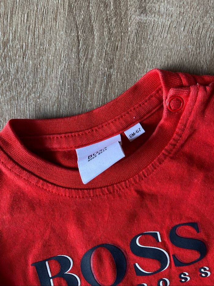 Tee shirt manches longues Hugo boss - photo numéro 2