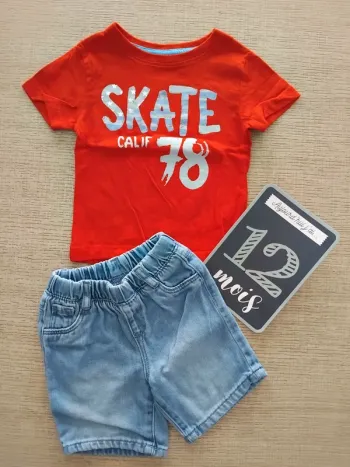 Ensemble 9/12 mois / 74-80 cm