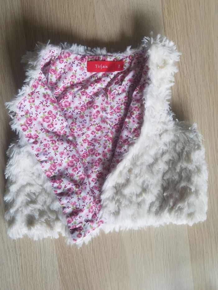 Veste sans manche 9 mois fille - photo numéro 2