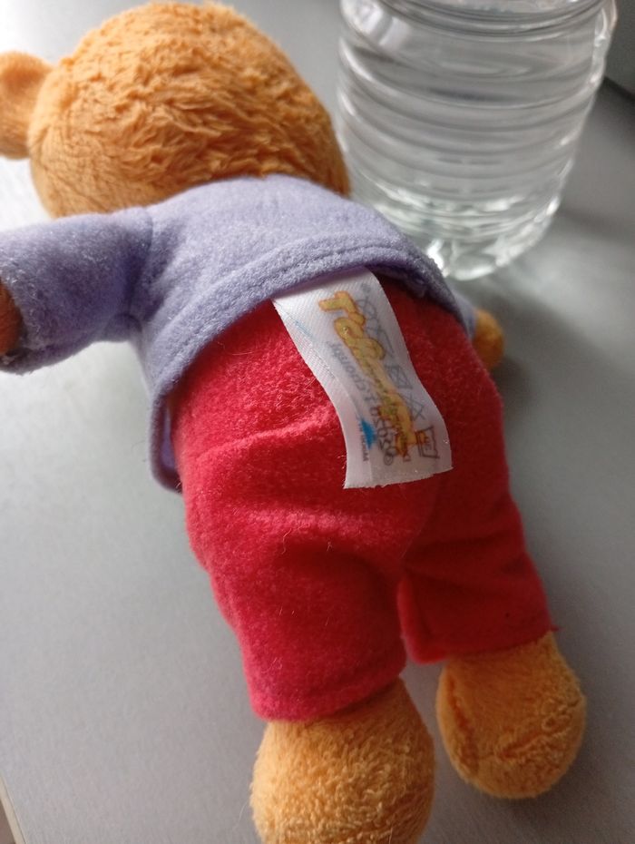 Peluche doudou T'choupi 20cm bon état - photo numéro 2