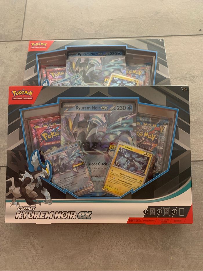 Pokémon coffret Kyurem Noir Ex VF