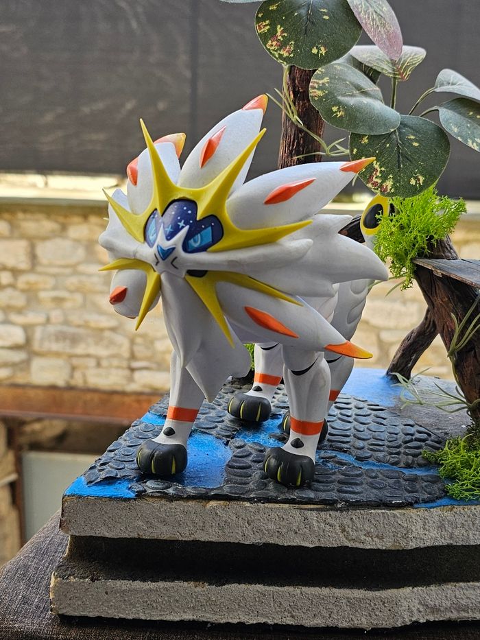 Super grande figurine Pokemon Nintendo tomy solgaleo - photo numéro 2
