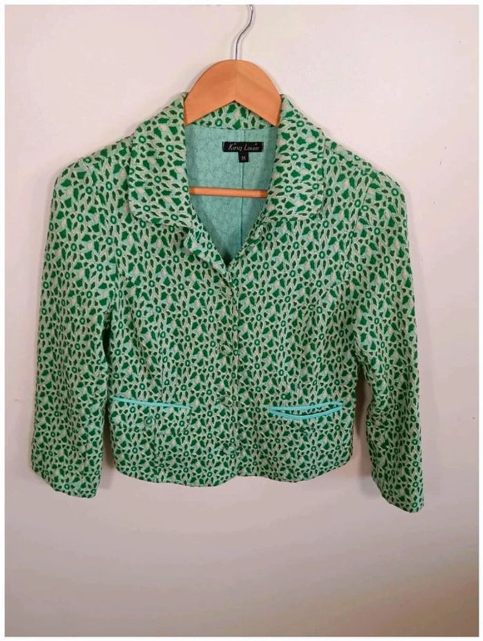 C24 veste vert King Louie M