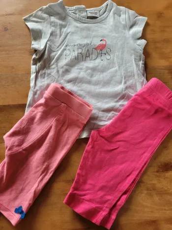 Ensemble t-shirt + leggings