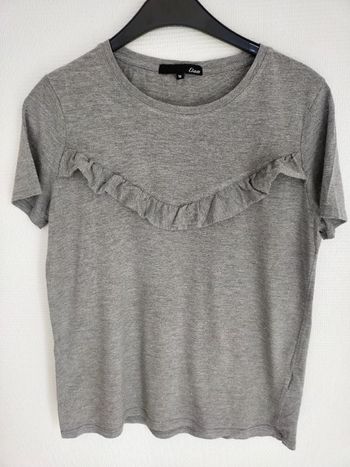 T-shirt gris Etam