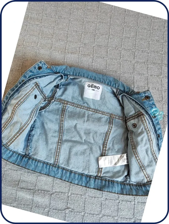 Veste en jeans mixte - photo numéro 3